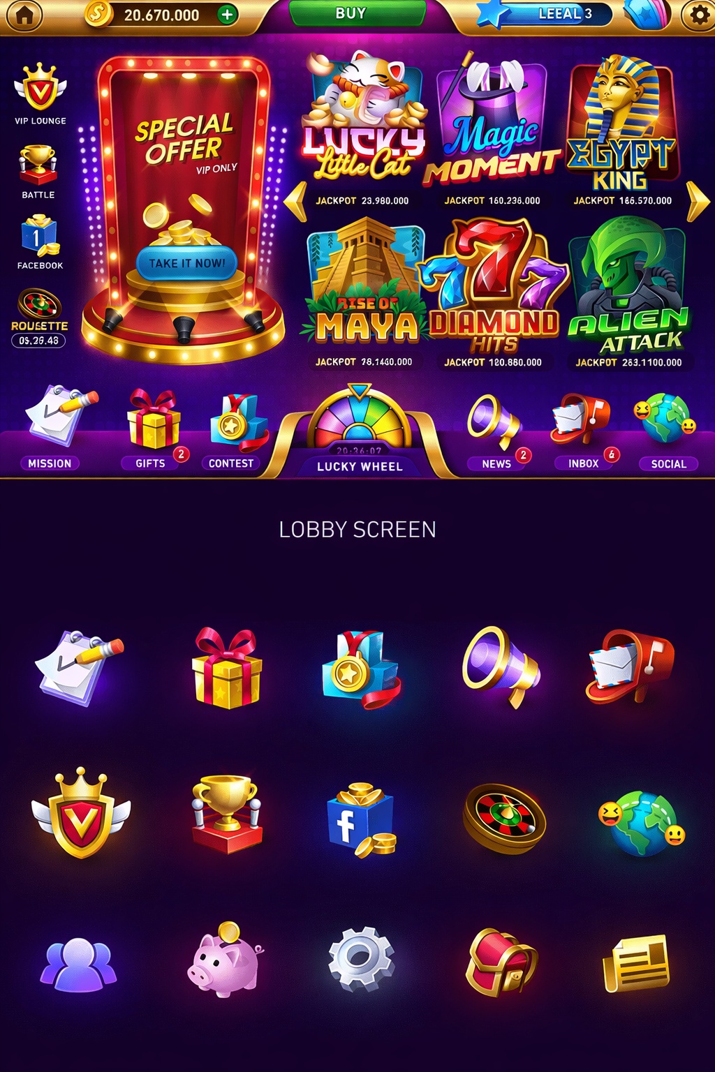 LightCasino game